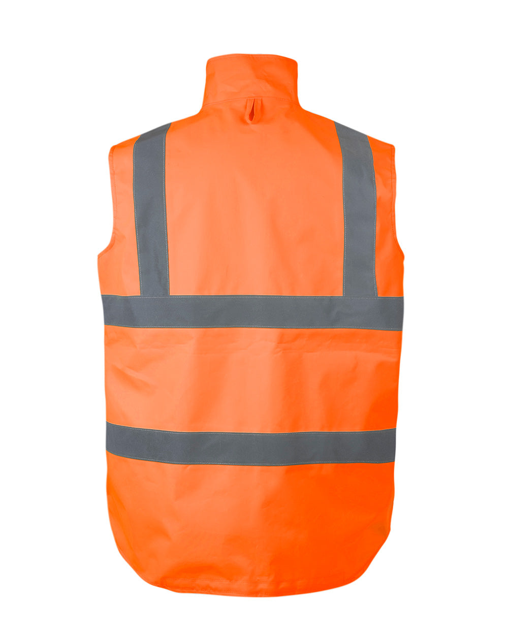 Reversible Utility Vest in Fluoro Orange