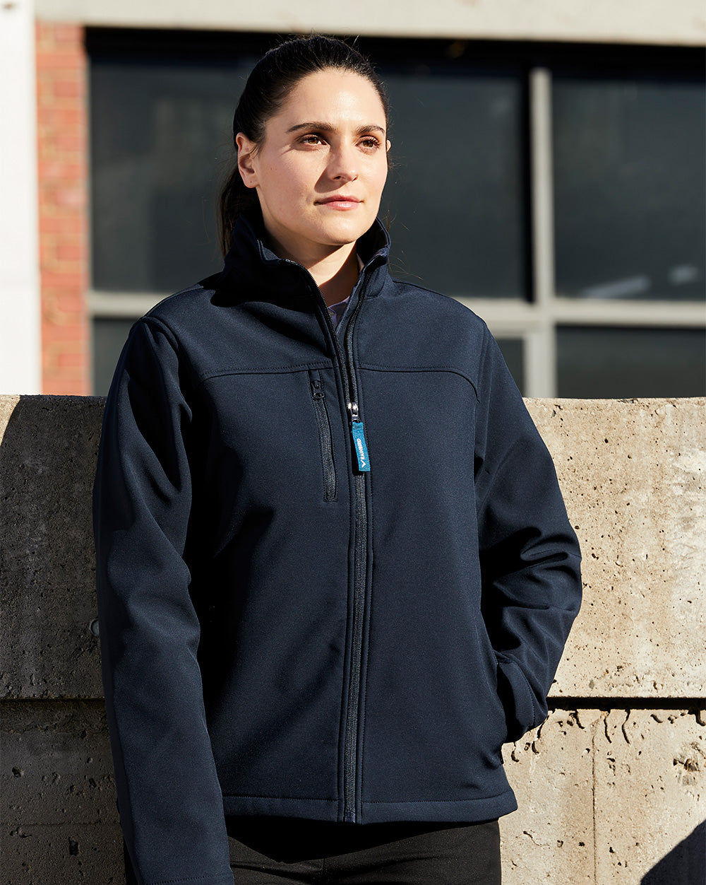 McKay Softshell Jacket in Navy