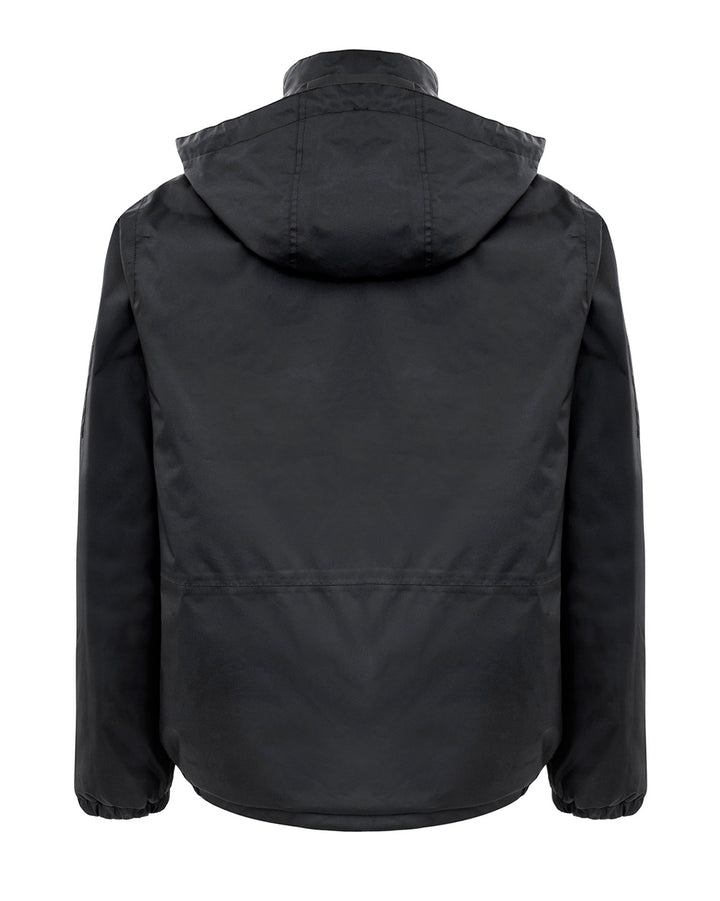 Pilot Jacket with Hood in Black
