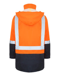 Hi-Vis Assist Jacket in Fluoro Orange & Navy