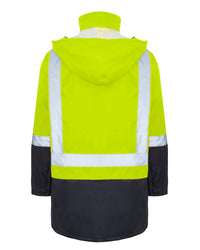 Hi-Vis Assist Jacket in Fluoro Yellow & Navy