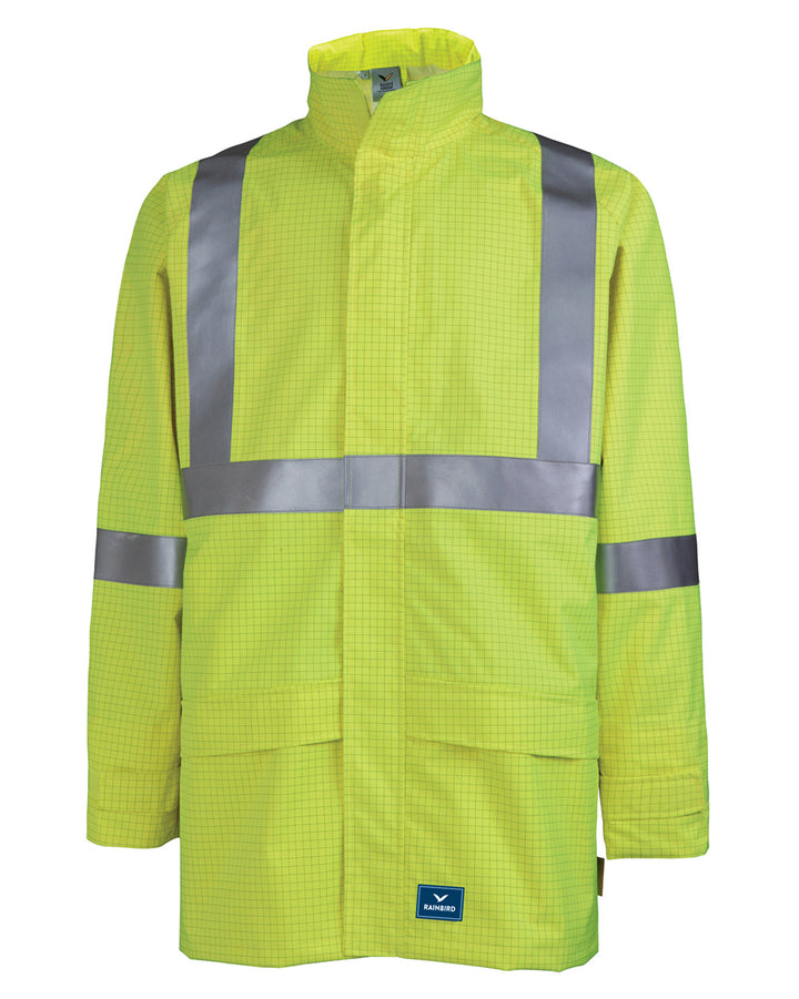 Barrier Jacket in Fluoro Yellow