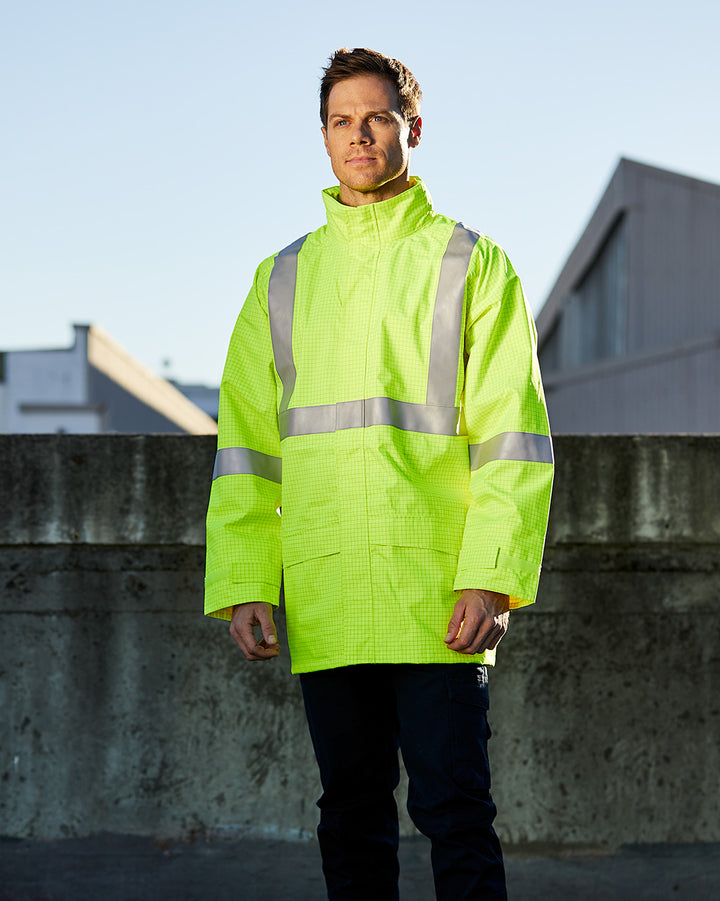 Barrier Jacket in Fluoro Yellow