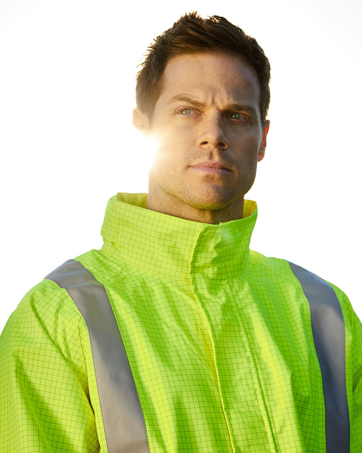 Barrier Jacket in Fluoro Yellow