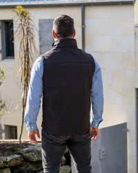 Bevan Vest in Black