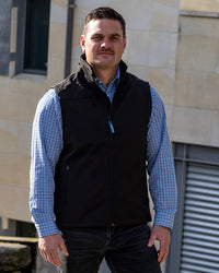 Bevan Vest in Black