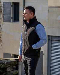 Bevan Vest in Black