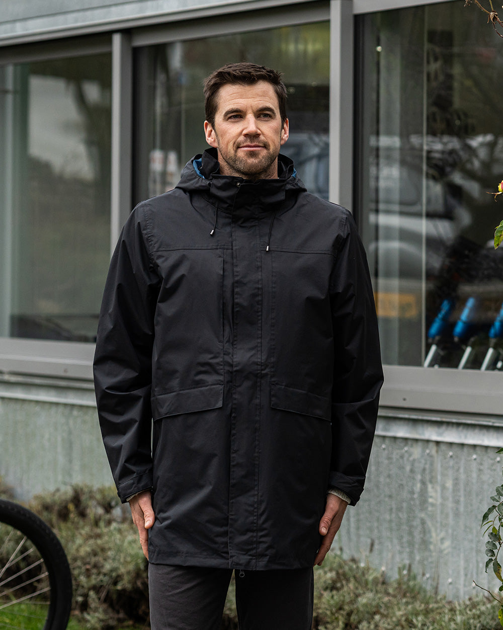 Deneb Jacket in Black – Rainbird Workwear