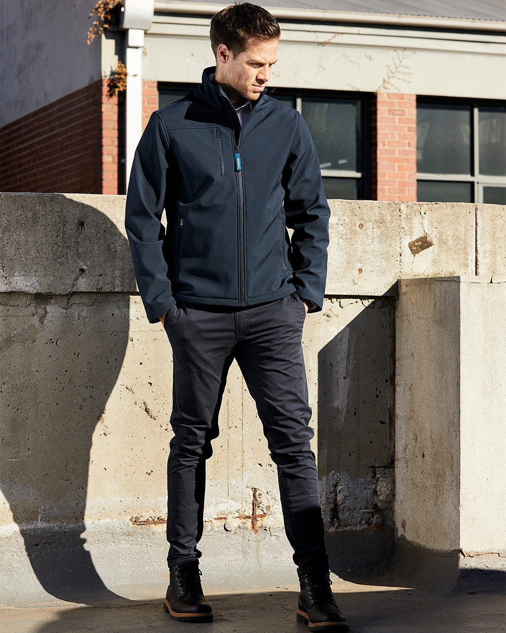 Dunstall Softshell Jacket in Navy