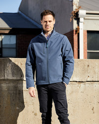 Dunstall Softshell Jacket in Storm Blue