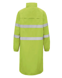 Hi-Vis Eales Long Jacket with Tape in Fluoro Yellow