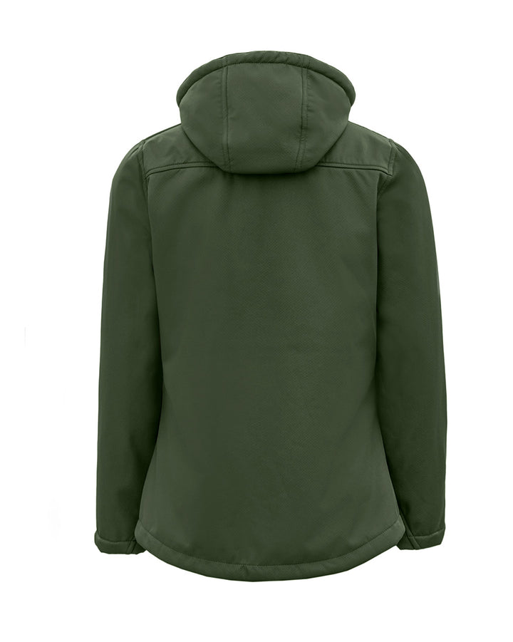 Ellis Softshell Coat in Beetle