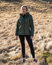 Ellis Softshell Coat in Beetle