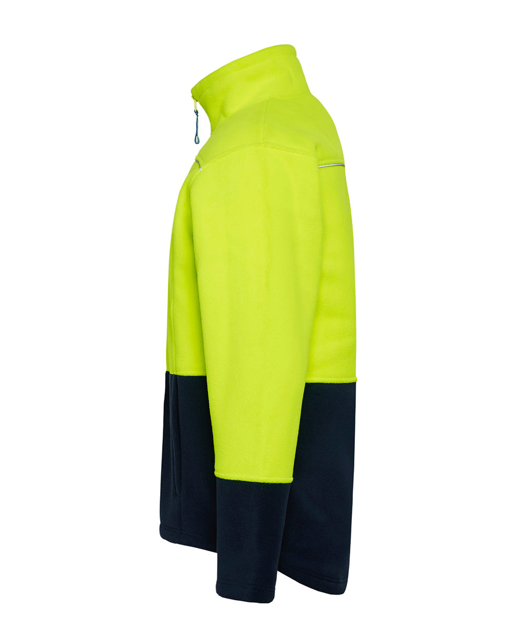 Lumber Jacket in Fluoro Yellow & Navy