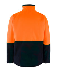 Nangu Jacket in Fluoro Orange & Navy