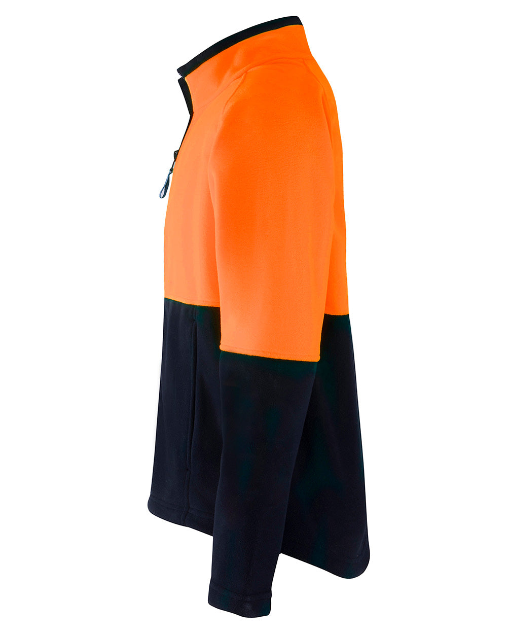 Nangu Jacket in Fluoro Orange & Navy