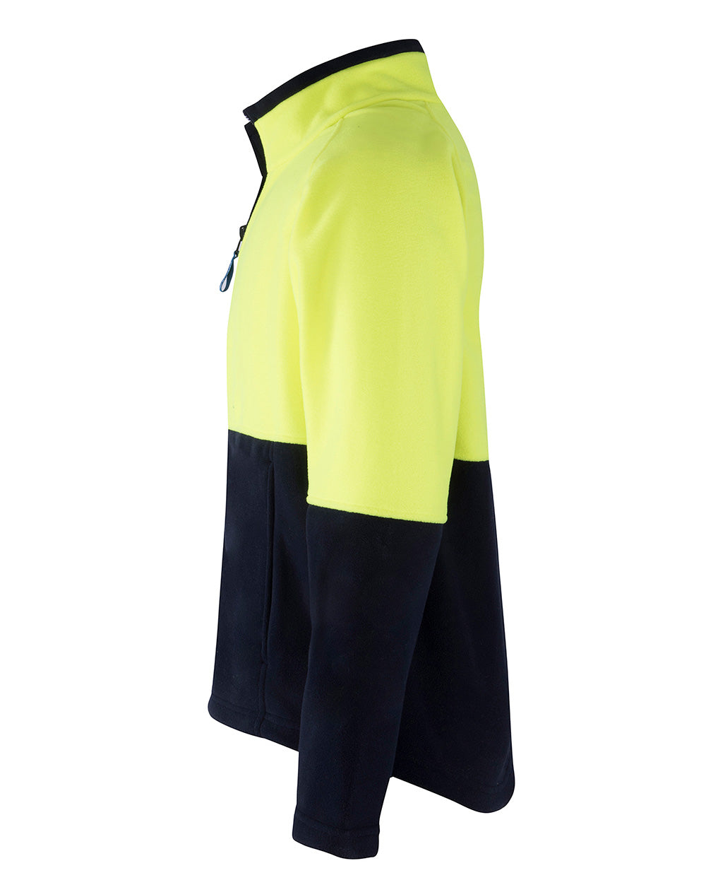 Nangu Jacket in Fluoro Yellow & Navy