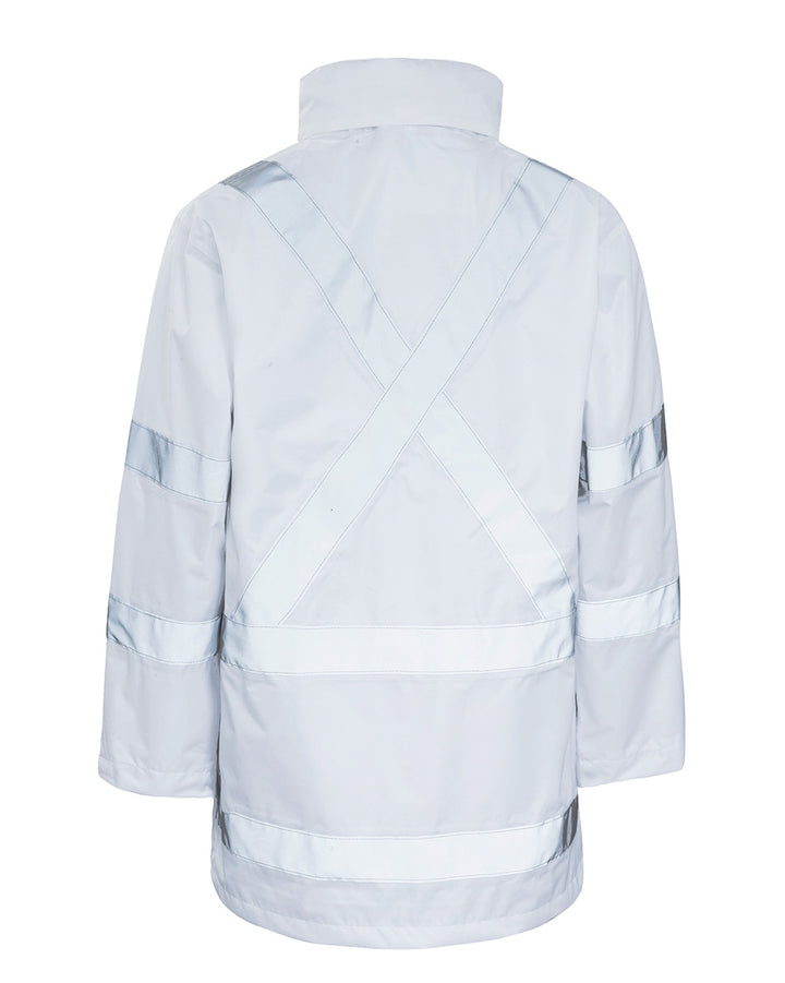 Night Vis X Back Jacket in White