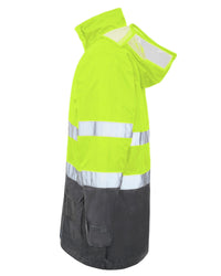 Northern Jacket in Fluoro Yellow & Charcoal