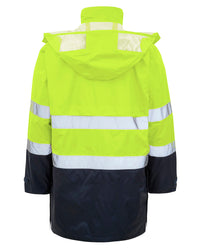 Hi-Vis Northern Jacket in Fluoro Yellow & Navy