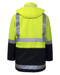 Hi-Vis Sentinel Jacket in Fluoro Yellow & Navy