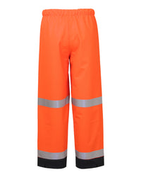 Shelter Pant in Fluoro Orange & Navy