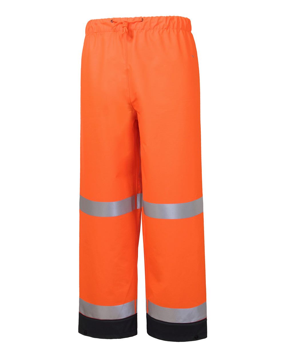 Shelter Pant in Fluoro Orange & Navy