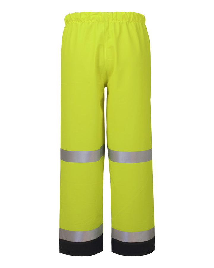 Shelter Pant in Fluoro Yellow & Navy