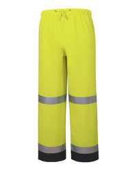 Shelter Pant in Fluoro Yellow & Navy