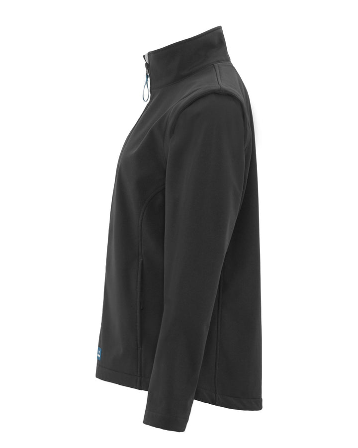 Solid Carroll Jacket in Black
