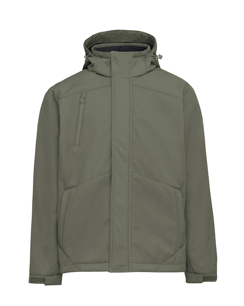 Jones Softshell Coat in Dusty Olive