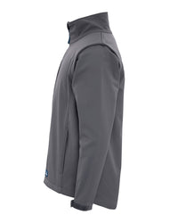 Solid Landy Softshell Jacket in Charcoal