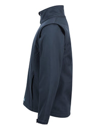 Solid Landy Softshell Jacket in Navy
