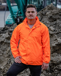 STOWaway Jacket in Fluoro Orange