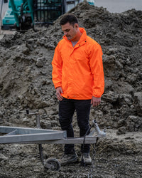 STOWaway Jacket in Fluoro Orange