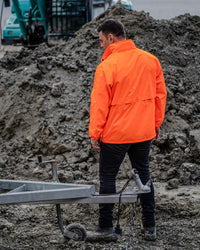 STOWaway Jacket in Fluoro Orange