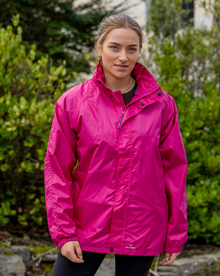 STOWaway Jacket in Raspberry