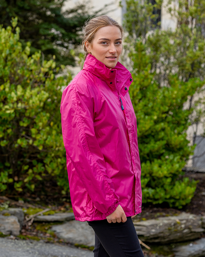 STOWaway Jacket in Raspberry