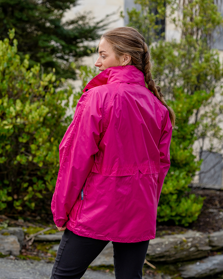 STOWaway Jacket in Raspberry