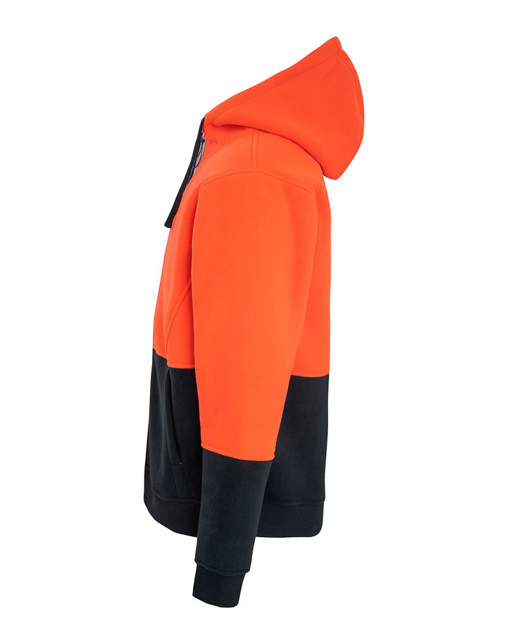 Taylor Hoodie Fluoro Orange & Navy