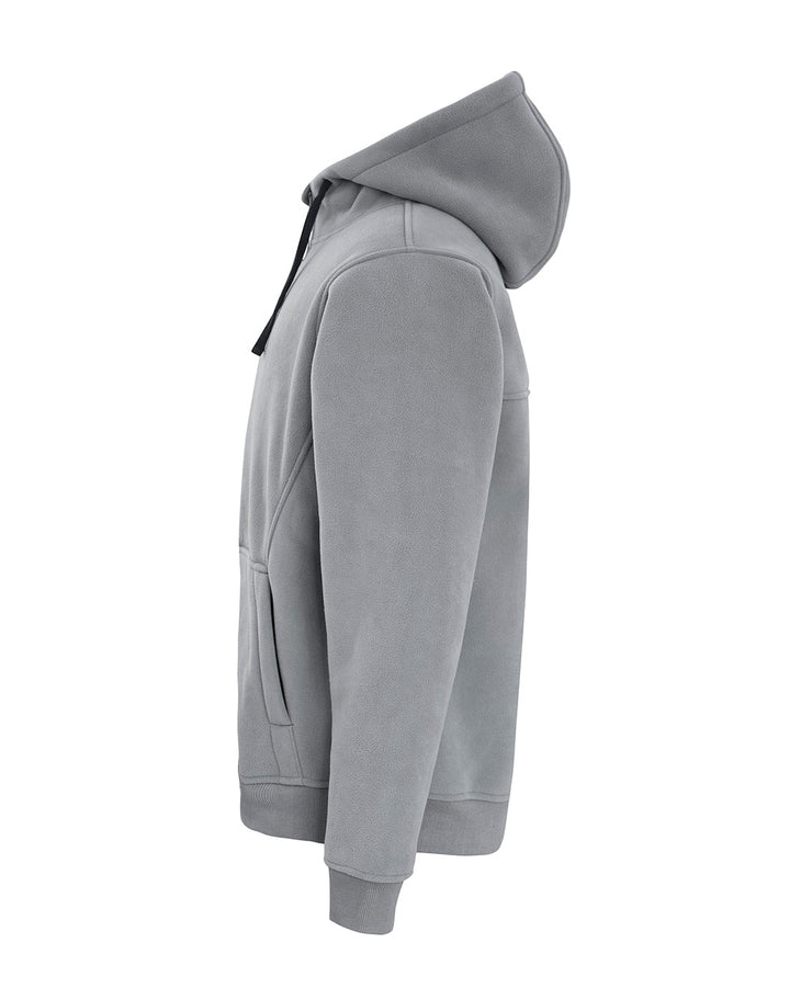 Taylor Sherpa Hoodie in Steel Grey