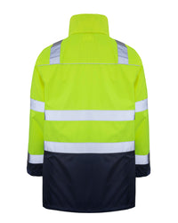 Ultimate Jacket in Fluoro Yellow & Navy
