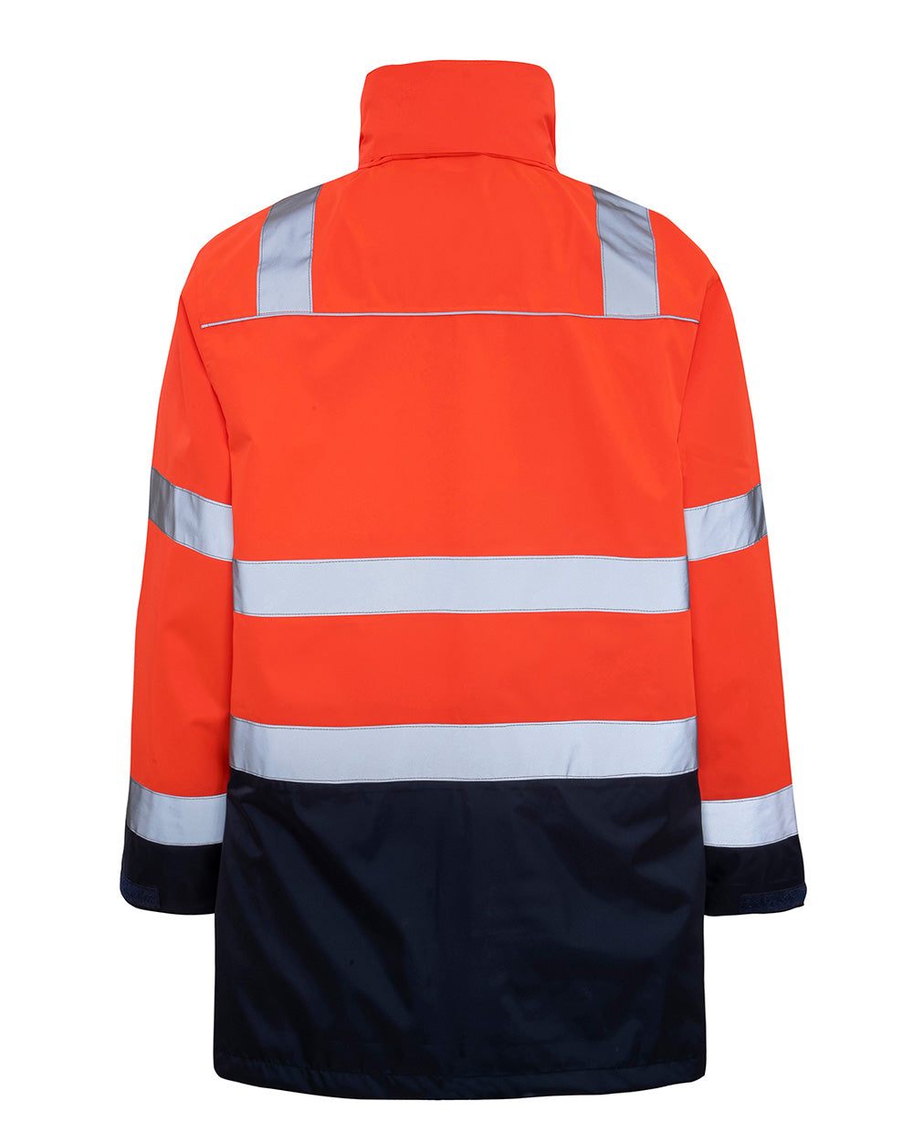 Ultimate Jacket in Fluoro Orange & Navy