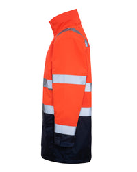 Ultimate Jacket in Fluoro Orange & Navy