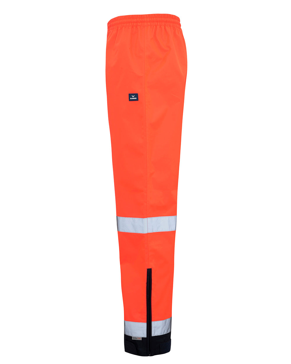 Utility Pant in Fluoro Orange & Navy