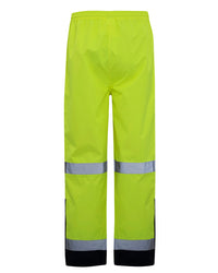 Hi-Vis Utility Pant in Fluoro Yellow & Navy