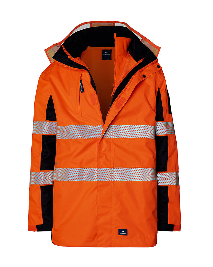 Hi-Vis Whitten 3-in-1 Kit in Fluoro Orange & Navy