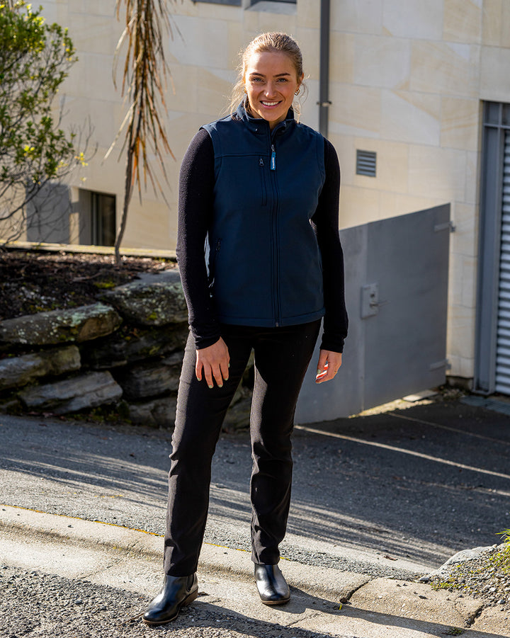 Freeman Softshell Vest in Navy