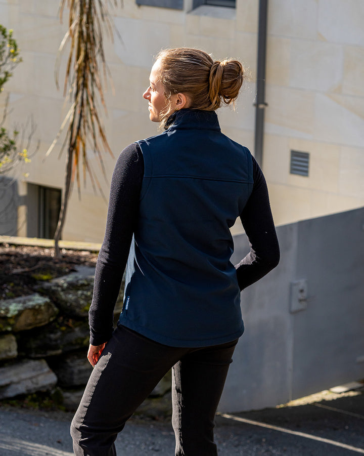 Freeman Softshell Vest in Navy