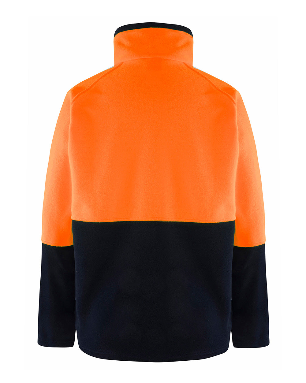 Woruga Pullover in Fluoro Orange & Navy